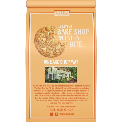 Tate's Bake Shop Orange & Cream Cookies with White Chocolate Chips, 6.5 oz