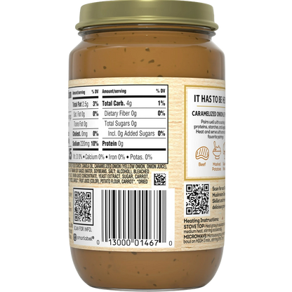 Heinz HomeStyle Caramelized Onion & Thyme Gravy, 12oz