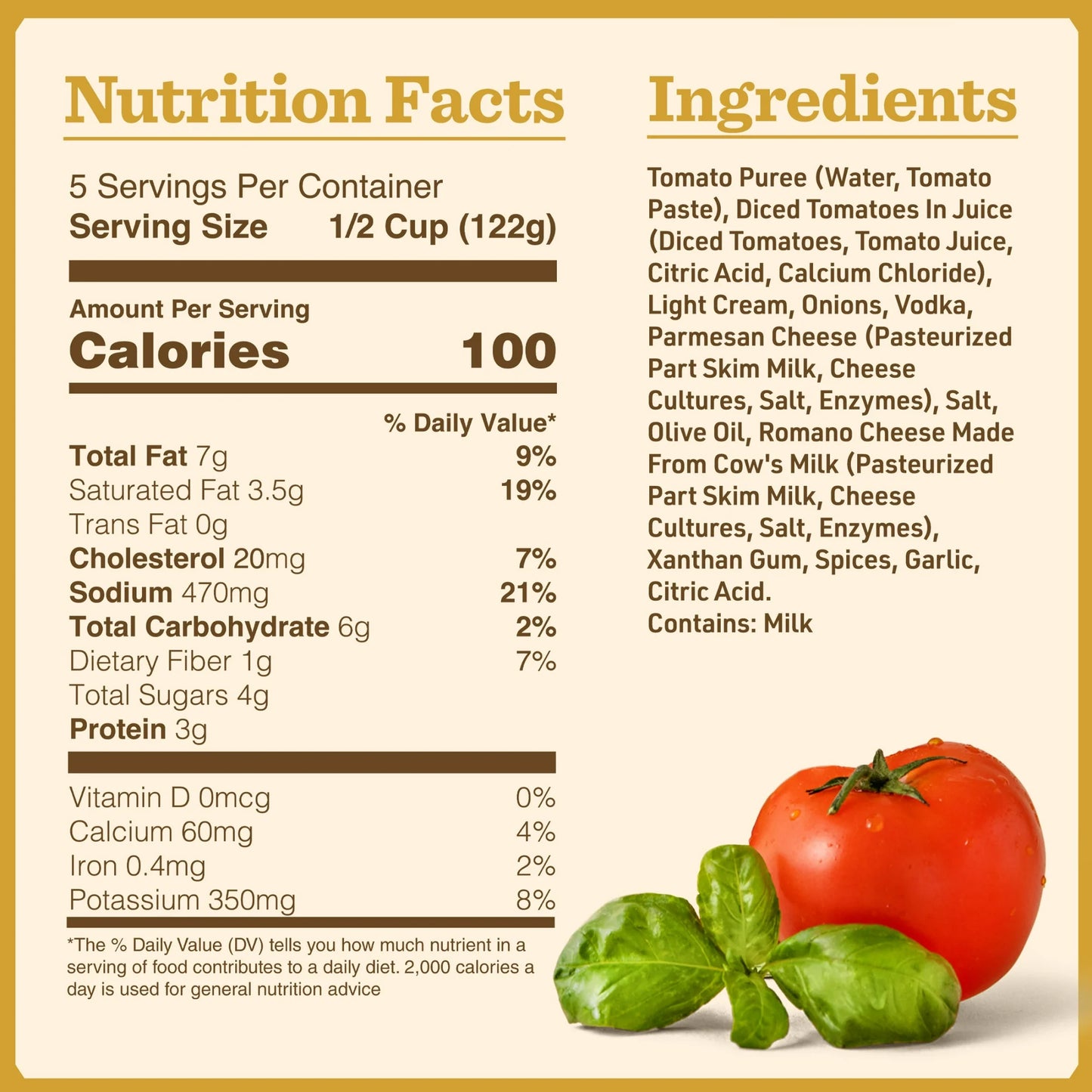 Bertolli Pasta Vodka Sauce, Rose Spaghetti Sauce, 24oz