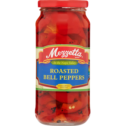Mezzetta Roasted Red Bell Peppers, 16 fl oz