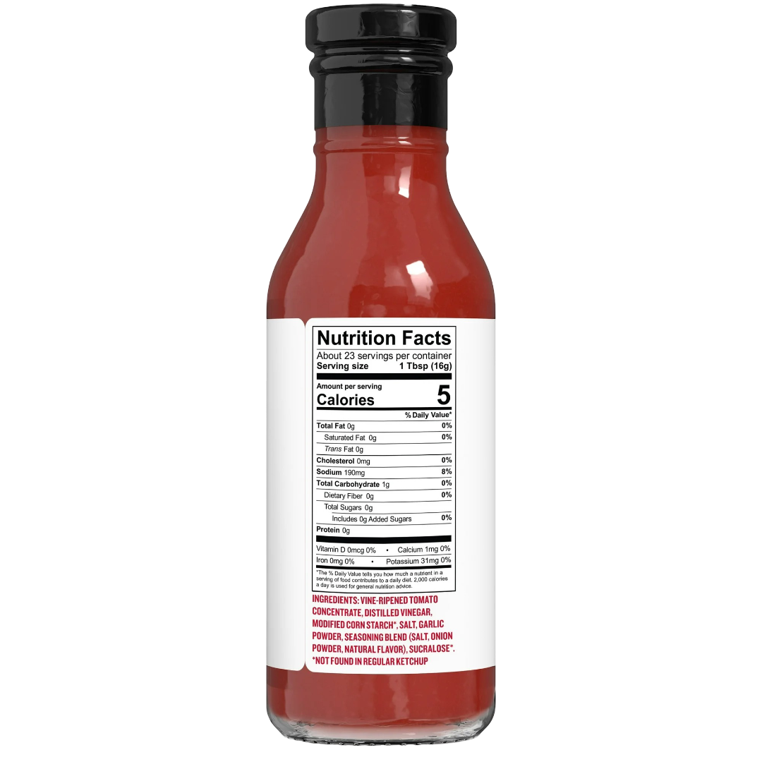 G Hughes Sugar Free Ketchup, 13oz