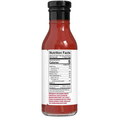 G Hughes Sugar Free Ketchup, 13oz