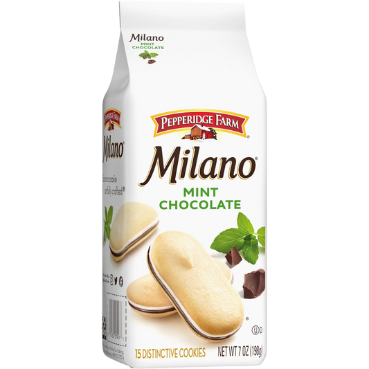 Pepperidge Farm Milano Mint Chocolate Cookies, 7oz
