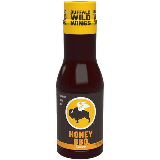 Buffalo Wild Wings Honey BBQ Barbecue Sauce, 12 oz