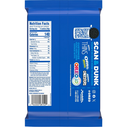 Oreo Graham Flavored Sm'Oreo Cookies, 10.68 oz