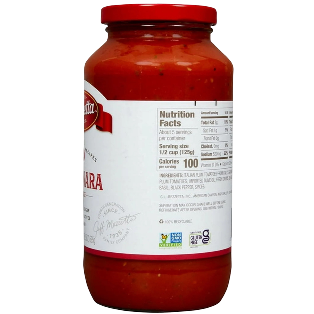 Mezzetta Family Recipes Spicy Marinara 24 fl oz