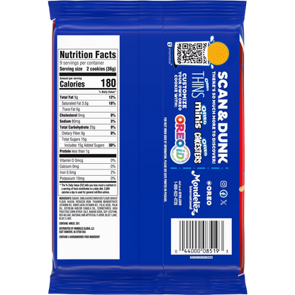 Oreo Firecracker Pop Sandwich Cookies, 11.46 oz