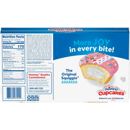 Hostess Cupcakes Frosted Sugar Cookie Snack Cakes, 12.7 oz