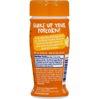 Kernel Season's Nacho Cheddar Popcorn Seasoning, 2.85oz