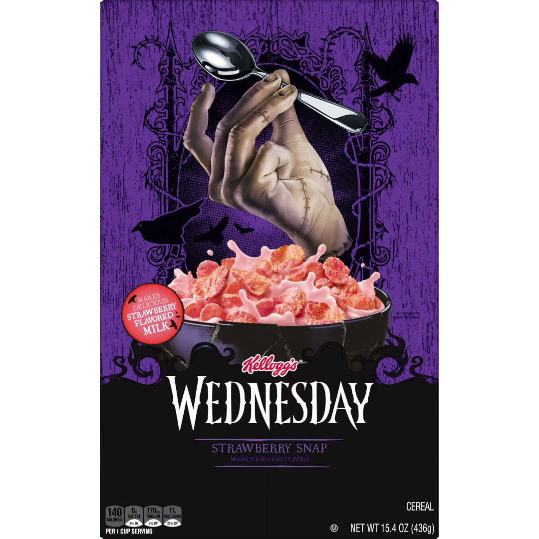 Kellogg's Strawberry Snap Wednesday Breakfast Cereal, 15.4 oz