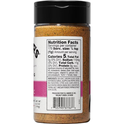 Kinder's Sweet Chili Garlic Seasoning Blend with Brown Sugar, 6.3 oz
