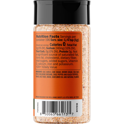 Fire & Smoke Society Roasted Garlic Seasoning, 6.9 oz