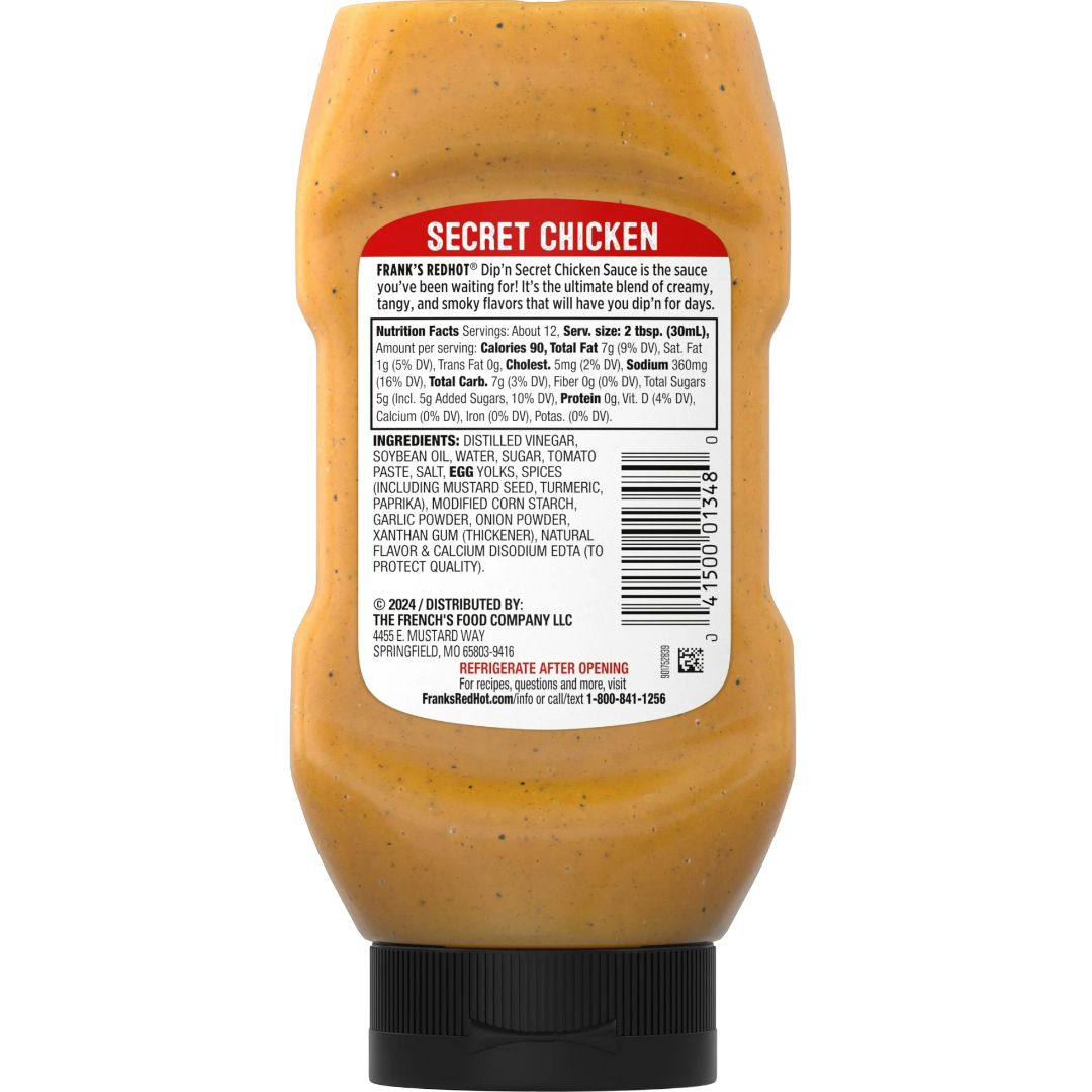 Frank's RedHot Secret Chicken Dip'n Sauce, 12 fl oz