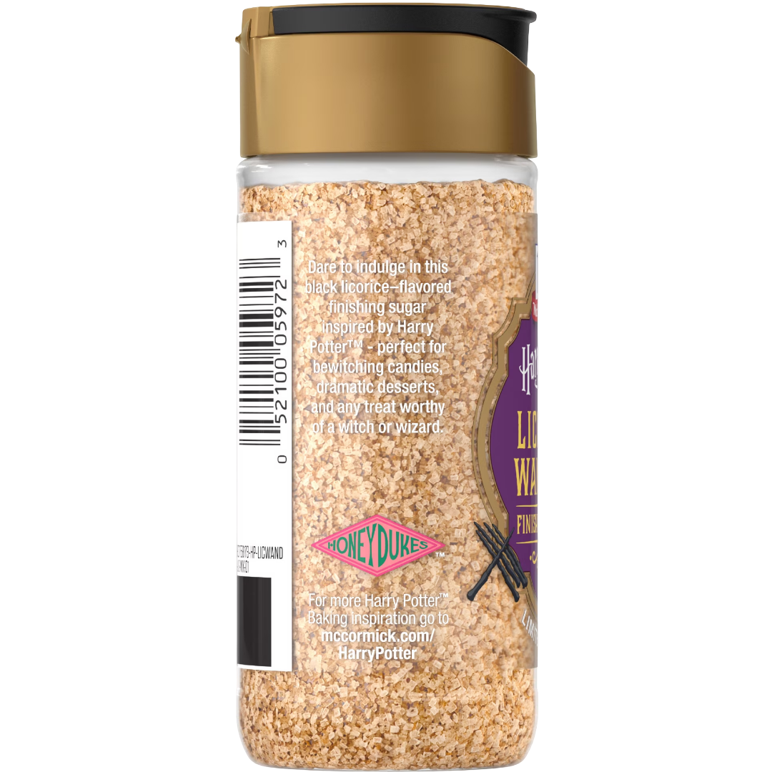 McCormick Harry Potter Licorice Wand Finishing Sugar, 3.39 oz