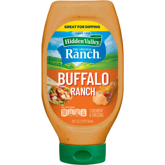 Hidden Valley Gluten Free Buffalo Ranch Dipping Sauce, 20 fl oz