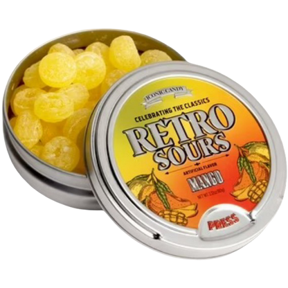 Retro Sours Mango Sour Candy, 2.12 oz