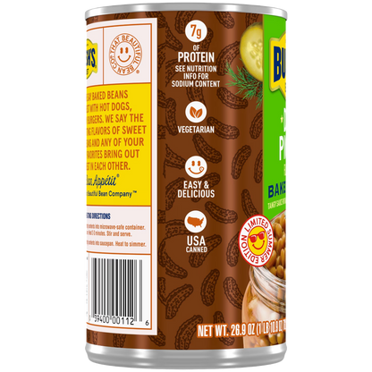 Bush's Baked Beans Dill Pickle, Limited Edition, 26.9 oz
