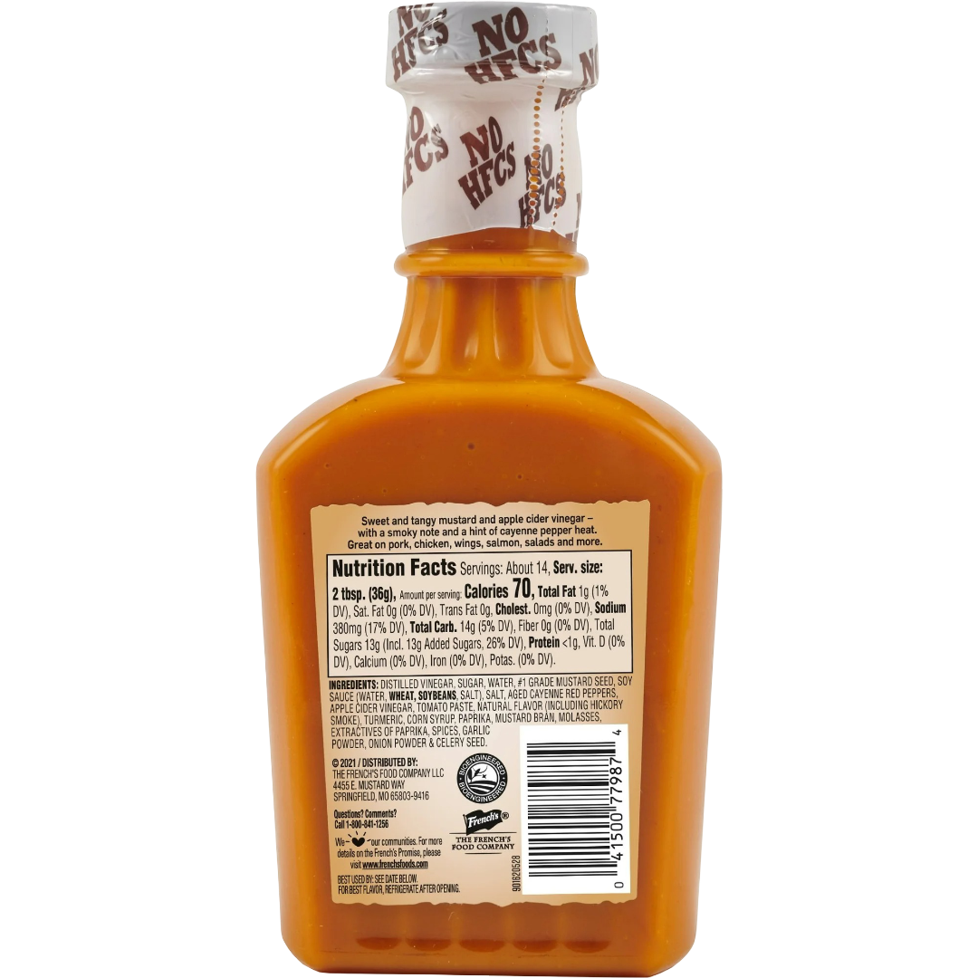 Cattlemen's Kosher Carolina Tangy Gold BBQ Sauce, 18oz