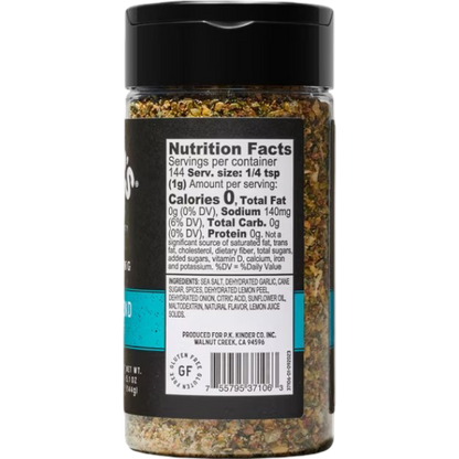 Kinder's The Greek Blend Barbecue BBQ Rub & Seasoning for Grilling, 5 oz