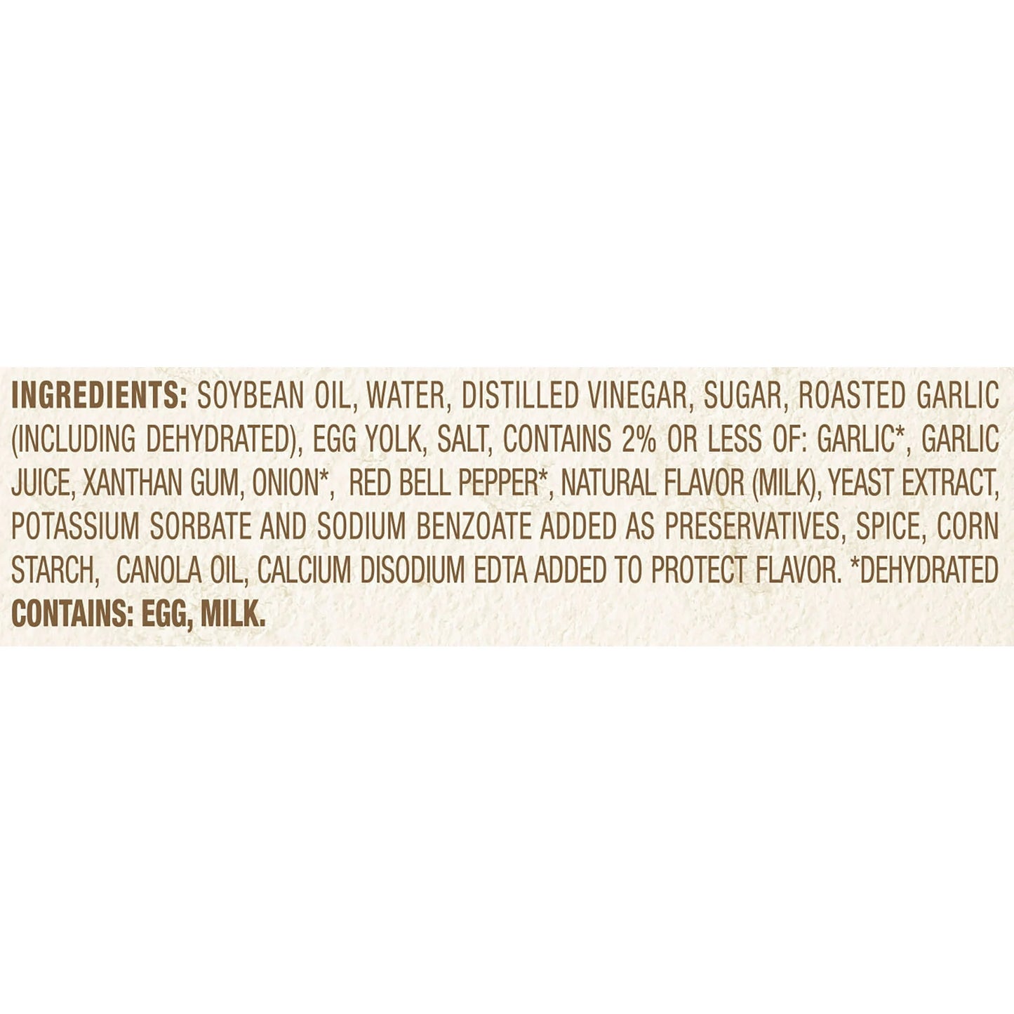 Olive Garden Creamy Garlic Dressing, 16 fl oz