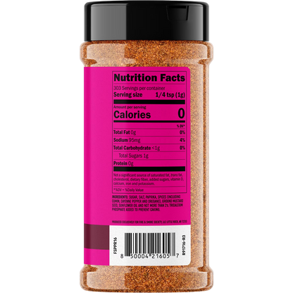 Fire & Smoke Society Pork Perfect Spice Blend Rub, BBQ Seasoning, 10.7 oz