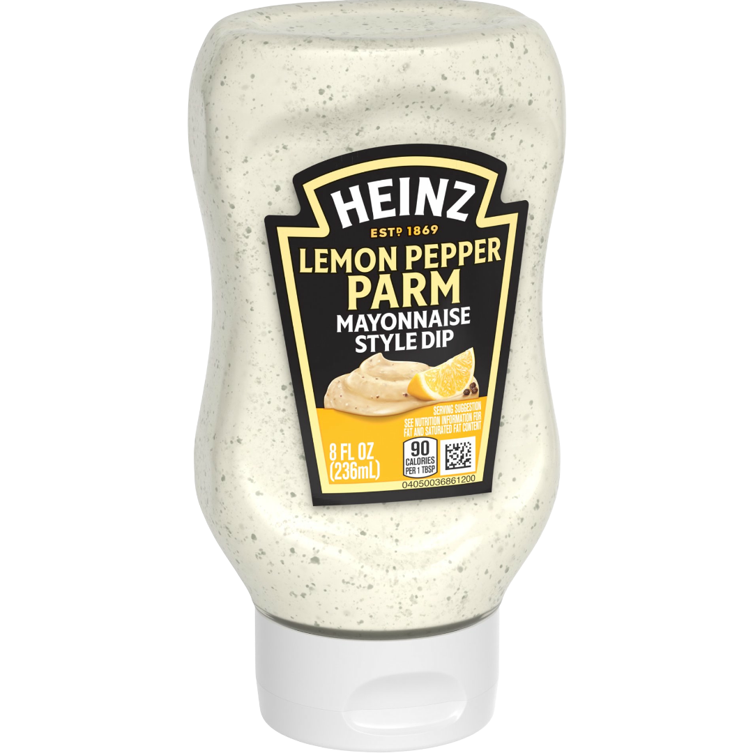 Heinz Lemon Pepper Parm Mayonnaise Style Dip Sauce, 8 fl oz
