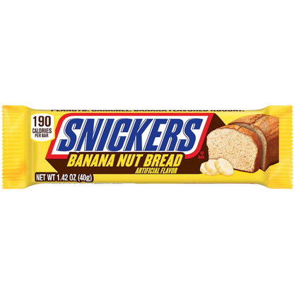 Snickers Banana Nut Bread Chocolate Candy, 1.42 oz