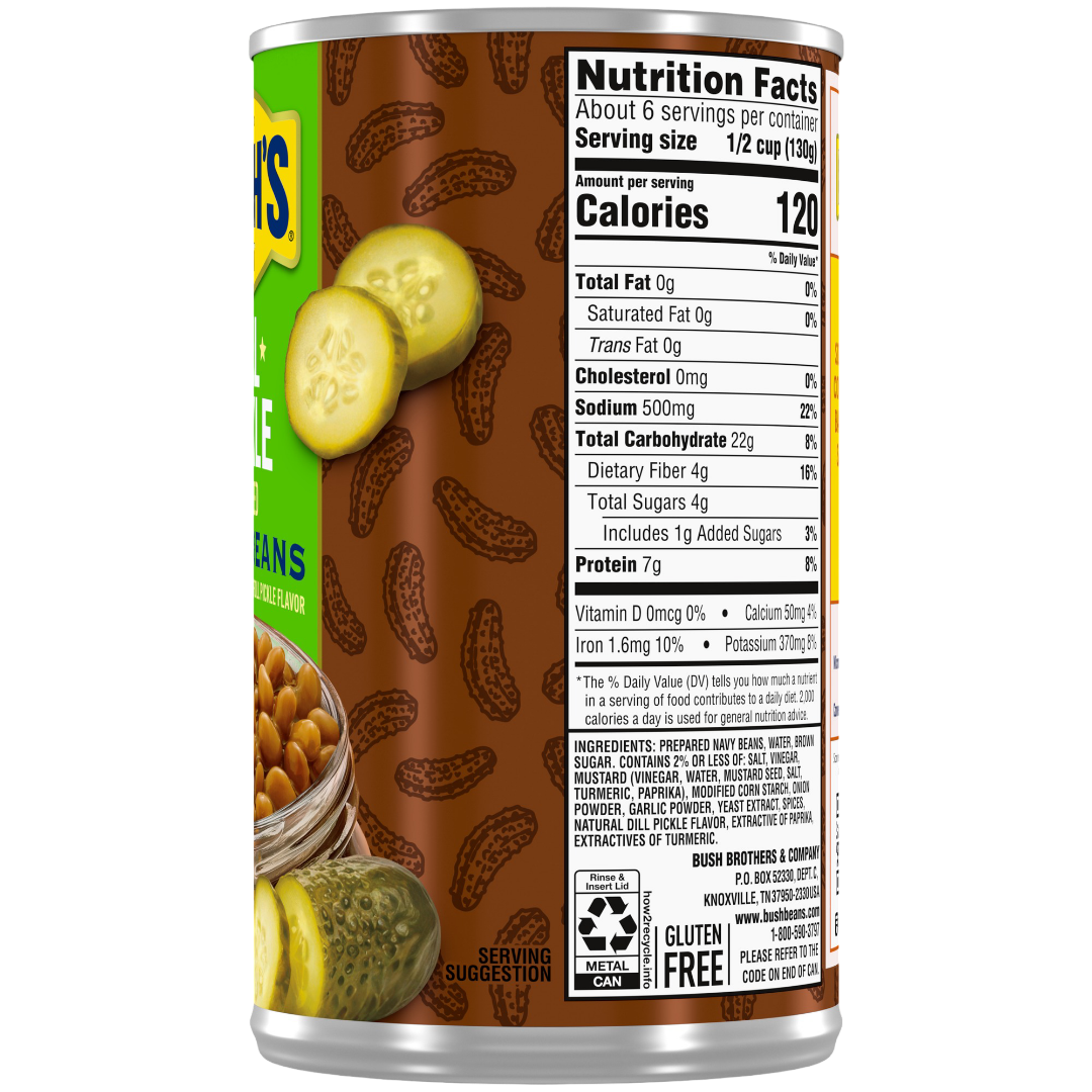 Bush's Baked Beans Dill Pickle, Limited Edition, 26.9 oz