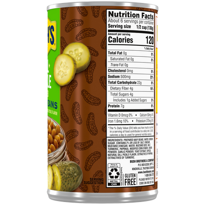 Bush's Baked Beans Dill Pickle, Limited Edition, 26.9 oz
