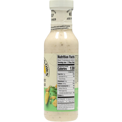 Newman's Own Creamy Caesar Dressing, 12 fl oz