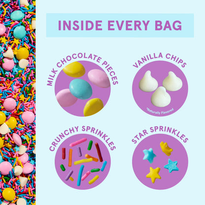 Fancy Sprinkles Birthday Baking Confetti with Sprinkles & Candy-Coated Chocolate 8oz