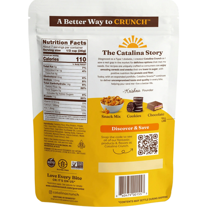 Catalina Crunch Protein Cereal, Honey Graham 9 oz