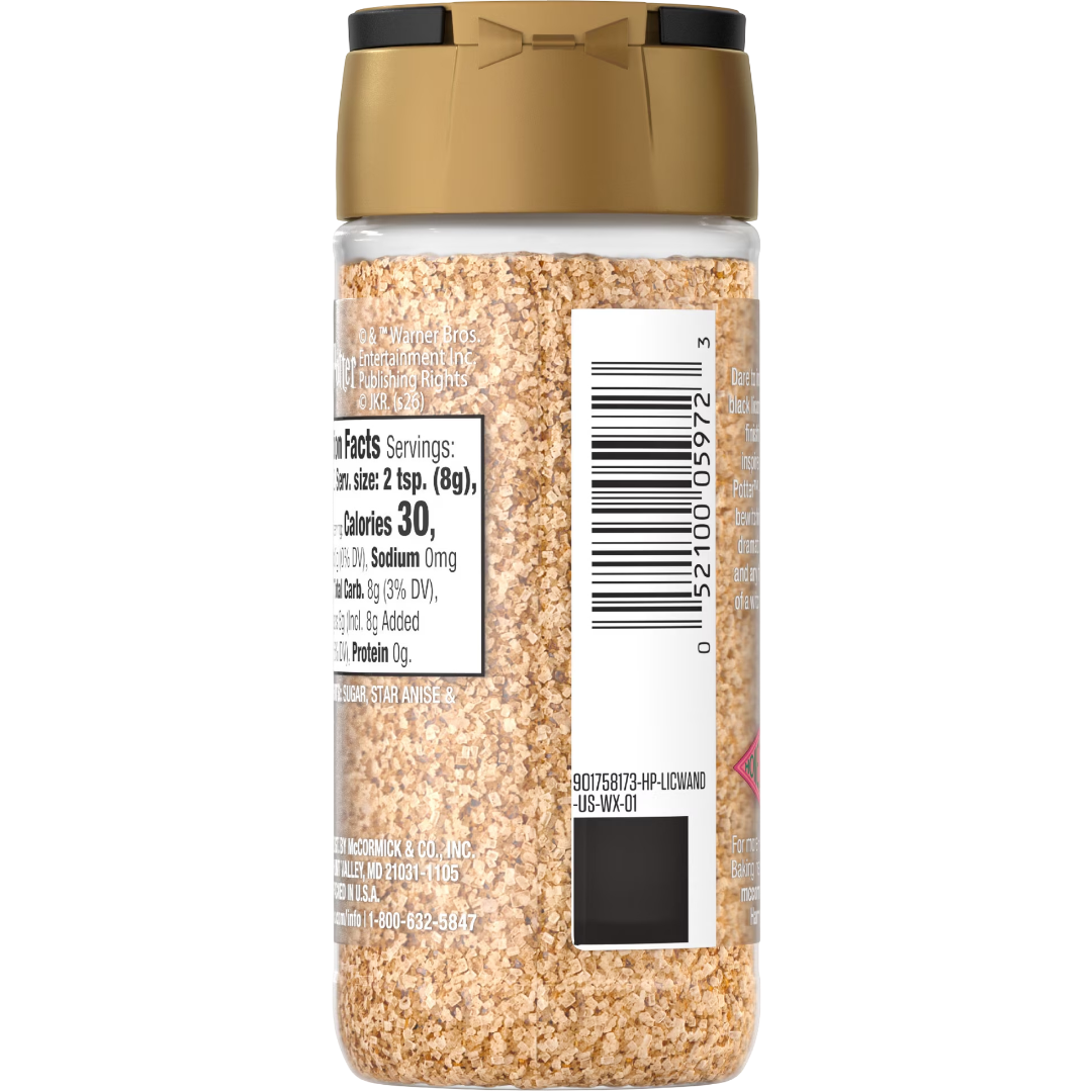 McCormick Harry Potter Licorice Wand Finishing Sugar, 3.39 oz