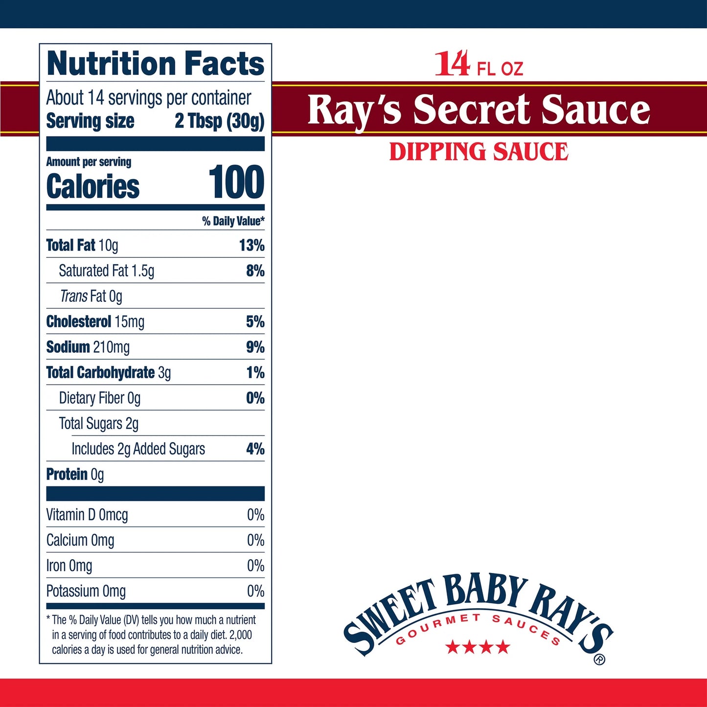 Sweet Baby Ray's Secret Dipping Sauce, 14 fl oz