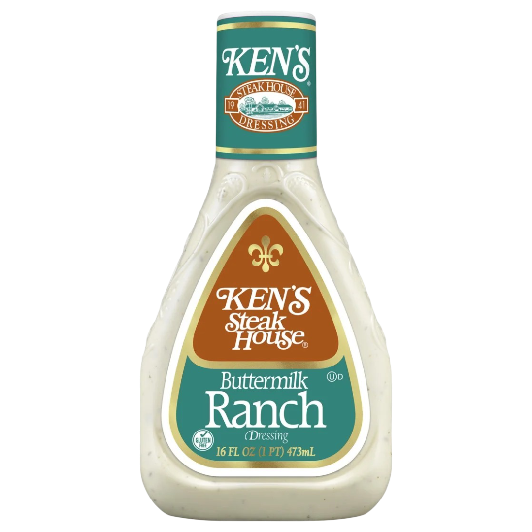 Ken's Steak House Buttermilk Ranch Salad Dressing, 16 fl oz