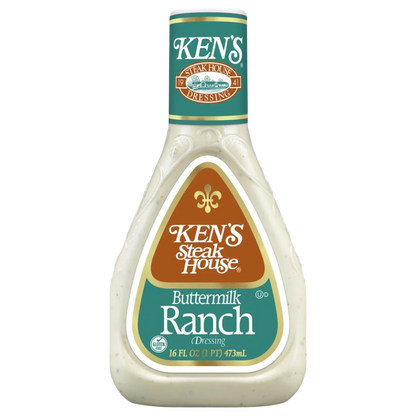 Ken's Steak House Buttermilk Ranch Salad Dressing, 16 fl oz