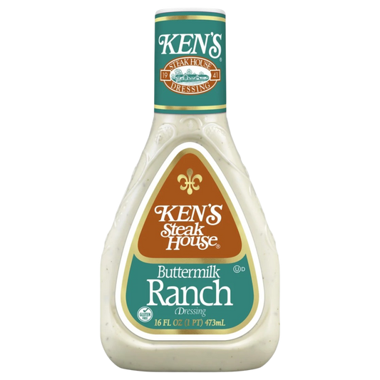 Ken's Steak House Buttermilk Ranch Salad Dressing, 16 fl oz