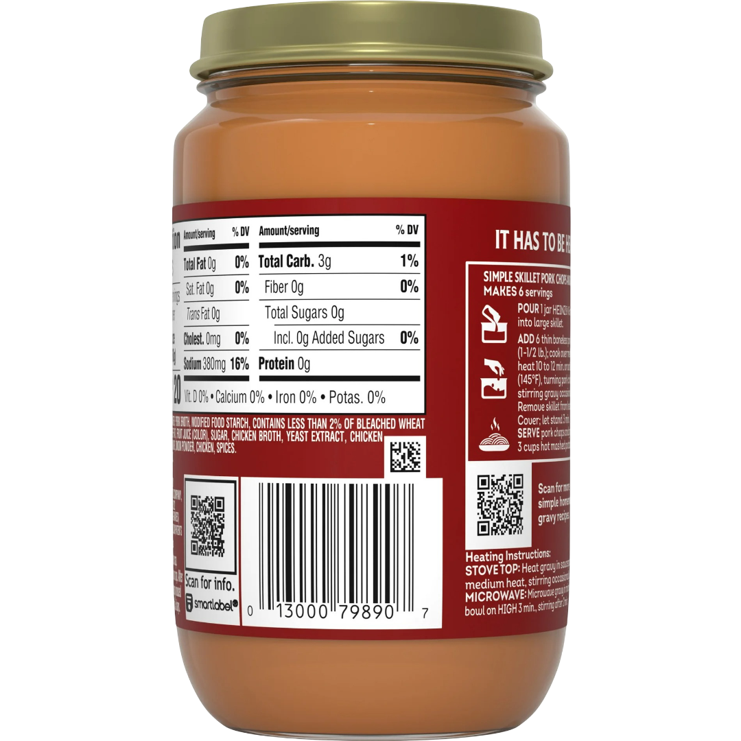 Heinz HomeStyle Pork Gravy, 12oz
