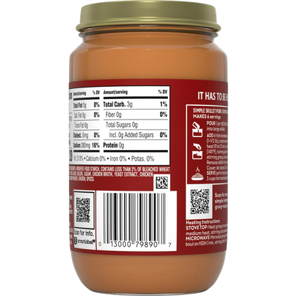 Heinz HomeStyle Pork Gravy, 12oz