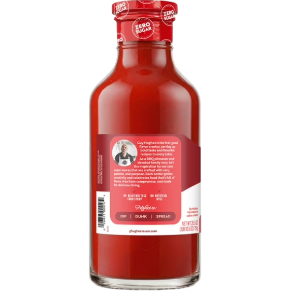 G Hughes Sugar Free Ketchup, 26.5oz