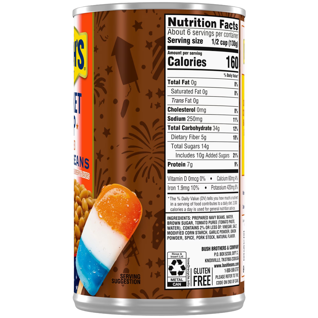 Bush's Baked Beans Rocket Pop Flavored, Limited Edition, 28 oz