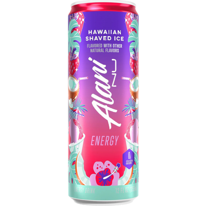 Alani Nu Energy Drink, Hawaiian Shaved Ice, 12 fl oz Can