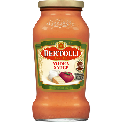 Bertolli Pasta Vodka Sauce, Rose Spaghetti Sauce, 24oz