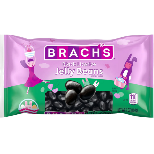 Brach's Easter Black Licorice Jelly Beans, 7oz