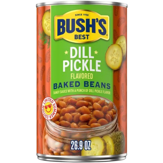 Bush's Baked Beans Dill Pickle, Limited Edition, 26.9 oz