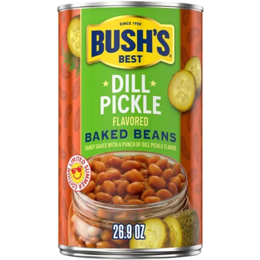 Bush's Baked Beans Dill Pickle, Limited Edition, 26.9 oz