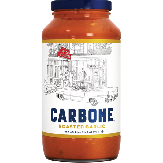 Carbone Fine Foods Roasted Garlic Pasta Sauce, 24 oz