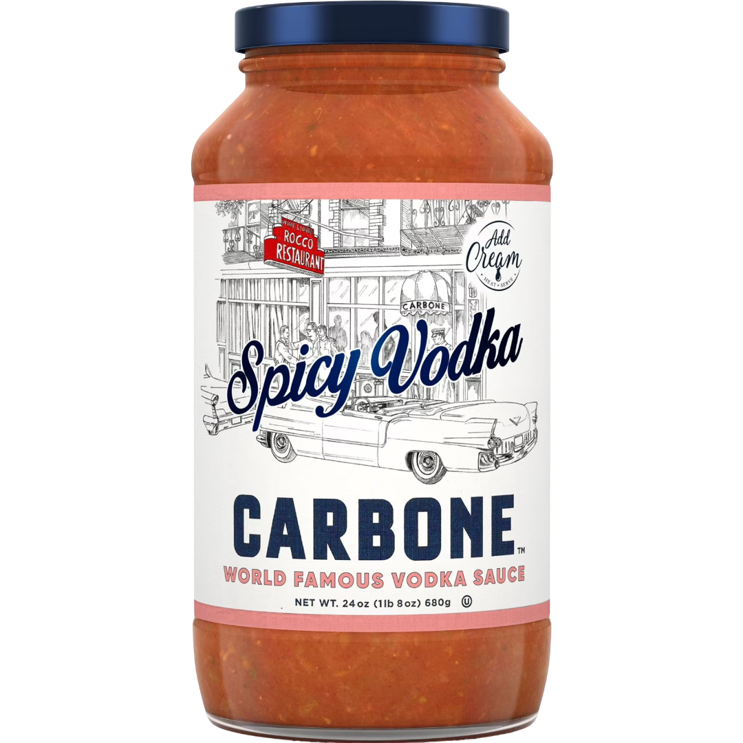 Carbone Fine Foods Spicy Vodka Pasta Sauce, 24 oz