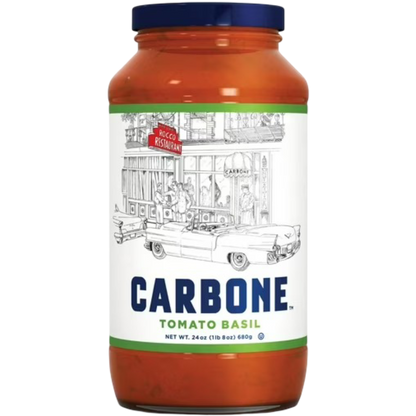 Carbone Fine Foods Tomato Basil Sauce, 24 oz