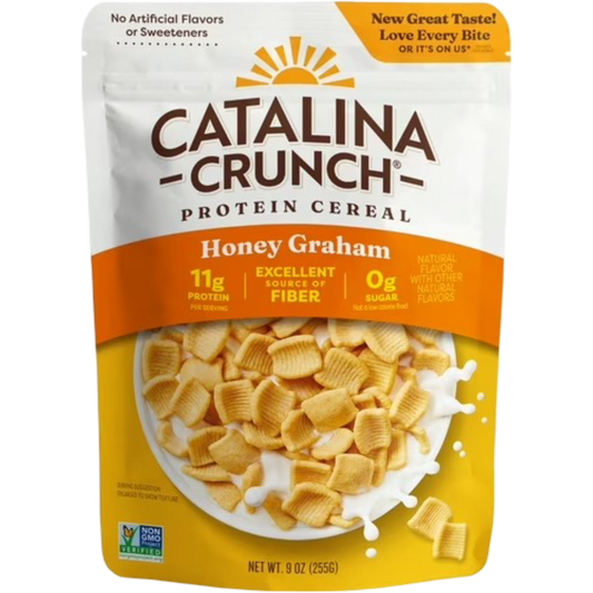 Catalina Crunch Protein Cereal, Honey Graham 9 oz